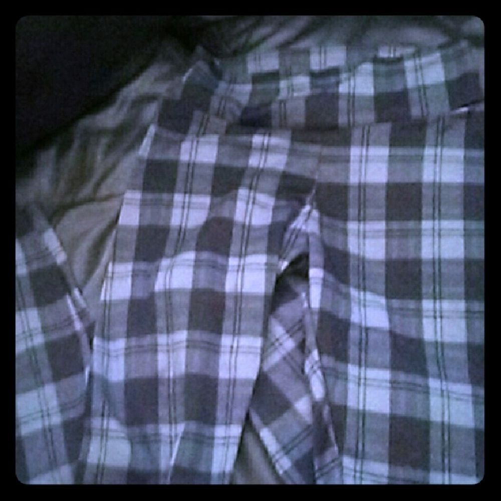 Plaid leggings